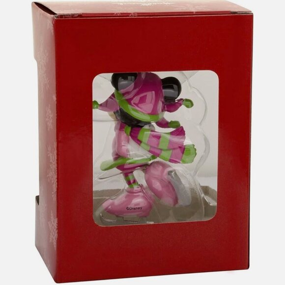 Hallmark Disney Minnie Mouse Skating Collectible Christmas Ornament - Picture 4 of 5